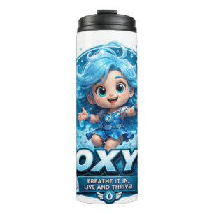 Bouteilles Isothermes Personnage ATOMIVRA Oxygène – Héros Vivifiant de l