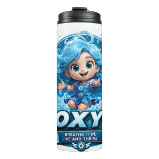 Bouteilles Isothermes Personnage ATOMIVRA Oxygène – Héros Vivifiant de l