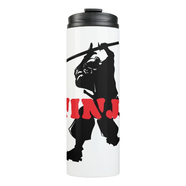 BOUTEILLES ISOTHERMES PERSONNALISATION NINJA LUNE DE SANG (Devant)