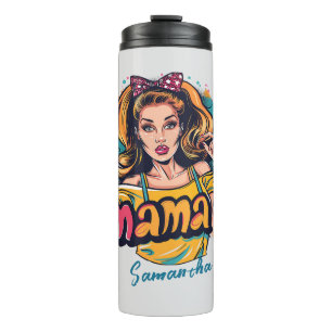 Bouteilles Isothermes Personnalisé Retro Mama Pop Art (10)