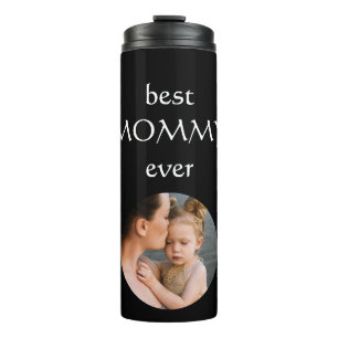 Bouteilles Isothermes Personnaliser Photo Best Mom Ever Happy Mother's D