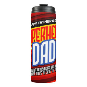 Bouteilles Isothermes Personnaliser SuperHero Papa