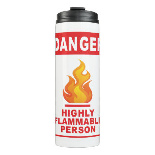 Bouteilles Isothermes Personne très inflammable Danger
