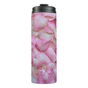Bouteilles Isothermes Pétales rose rose Motif