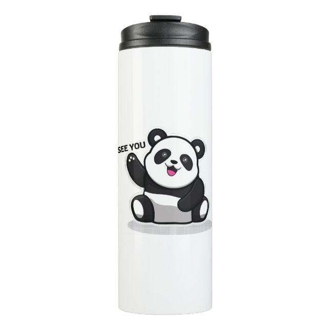 Bouteilles Isothermes petit panda mignon (Devant)