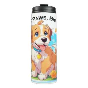 Bouteilles Isothermes Petits Poches De Chiot Mignonne Grand Amour