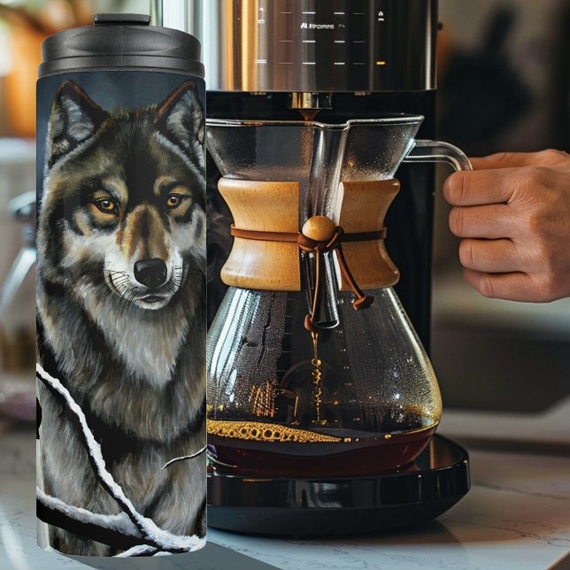 Bouteilles Isothermes Peupliers de peupliers de loup de bois Alpha (Créateur téléchargé)