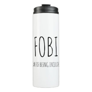 Bouteilles Isothermes Peur d'être inclus,fobi