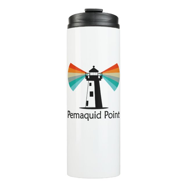 Bouteilles Isothermes Phare de Pemaquid Point Arc-en-ciel (Devant)