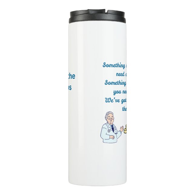 Bouteilles Isothermes Pharmacien drôle  (Dos)