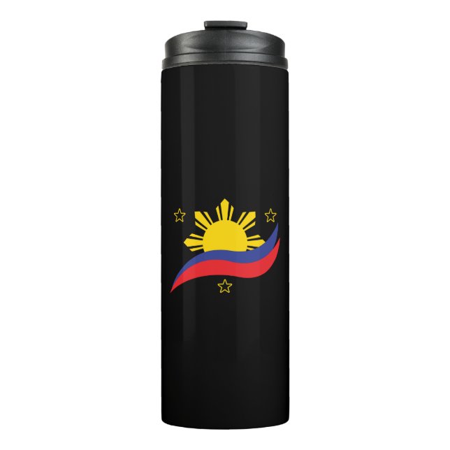 Bouteilles Isothermes Philippines Philippin Pilipino Drapeau (Devant)