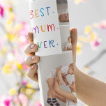 Bouteilles Isothermes Photo Collage moderne et coloré Meilleur cadeau de<br><div class="desc">Un collage photo moderne et le cadeau coloré "Best Mom Ever" est un cadeau réfléchi et personnalisé pour toute mère. La photo de collage est une collection de différentes images qui ont été arrangées avec art pour former une composition cohésive et visuellement attrayante. Ces photos peuvent présenter des souvenirs chéris,...</div>