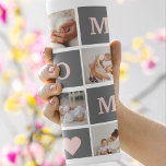 Bouteilles Isothermes Photo de collection moderne Best Mom Pink & Grey C<br><div class="desc">Ce cadre photo de collage moderne fait pour un cadeau parfait pour une maman spéciale dans votre vie. Le cadre est conçu dans des tons roses et gris, ce qui lui donne un aspect design et contemporain qui ne manquera pas de compléter le décor de la maison. Le cadre de...</div>