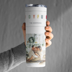 Bouteilles Isothermes Photo de Noël simple et moderne   Joyeuses vacance