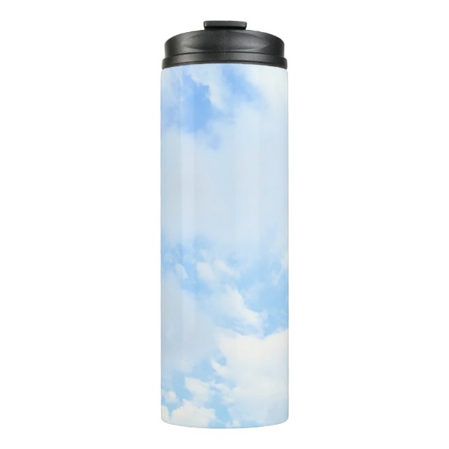 Bouteilles Isothermes Photo Peaceful Blue Sky Simple (Devant)