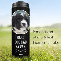 Photo personnalisée Meilleur papa chien par Par No