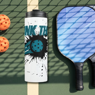 Bouteilles Isothermes Pickleball Dink Ce Pickleball Smash Drôle