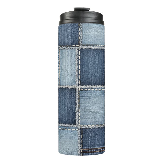 Bouteilles Isothermes Pièces en denim (Devant)