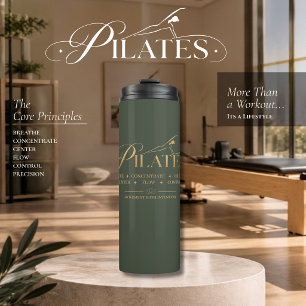 Bouteilles Isothermes Pilates de luxe Les principes fondamentaux Gold