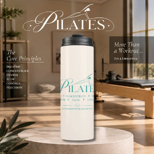 Bouteilles Isothermes Pilates de luxe Les principes fondamentaux Green
