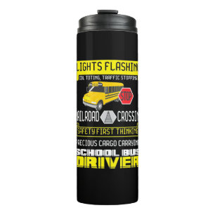 Bouteilles Isothermes Pilote de bus fier