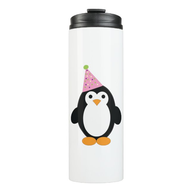 Bouteilles Isothermes Pingouin de la fête (Devant)