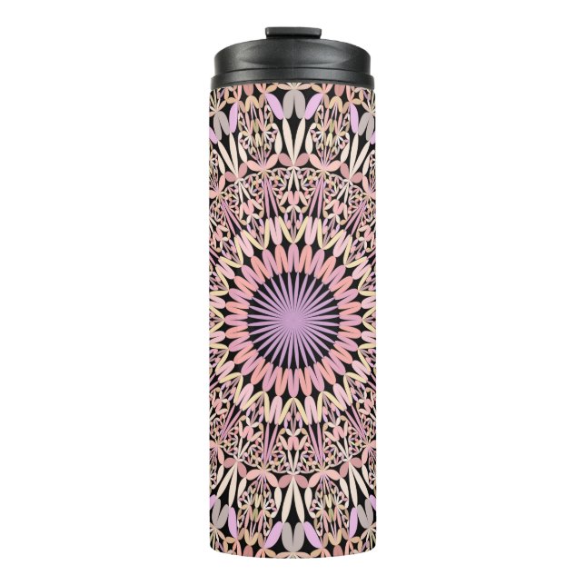 Bouteilles Isothermes Pink Mandala design (Devant)