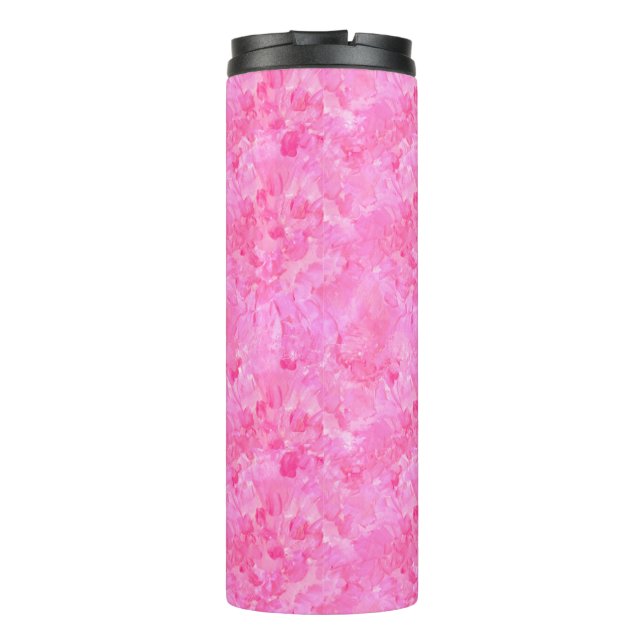 Bouteilles Isothermes Pink Peony Thermal Tumbler (Dos)