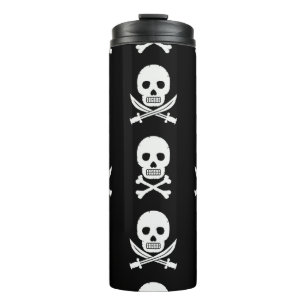 Bouteilles Isothermes Pirate Skuls Crossbones Motif sans couture