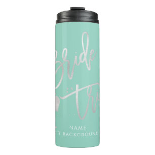 Bouteilles Isothermes PixDezines Mariée Tribe Platinum Script moderne