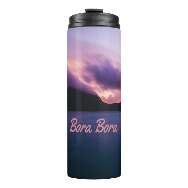 Bouteilles Isothermes Plage de Bora Bora Suset Island (Devant)