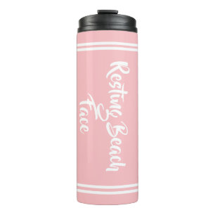Bouteilles Isothermes Plage De Repos Face Rose