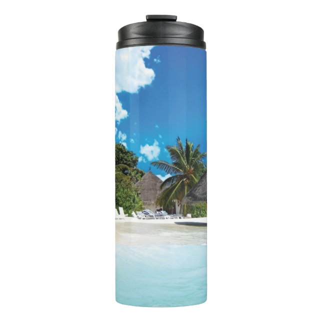 Bouteilles Isothermes Plage exotique (Devant)