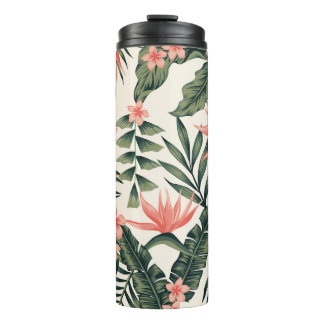 Bouteilles Isothermes Plage papier peint motif joyeux et transparent de 