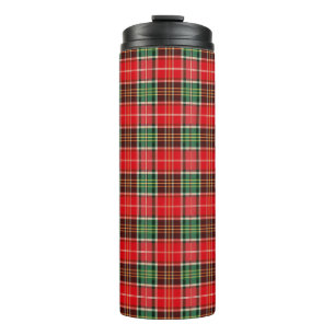 Bouteilles Isothermes Plaid de Noël traditionnel