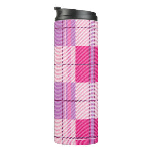 Bouteilles Isothermes Plaids Classiques Rose aux Baies Esthétique