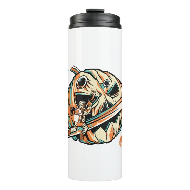 Bouteilles Isothermes Planète d'Halloween (Devant)