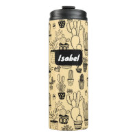 Plantes de cactus en pot Motif mignon Cadeau PERSO