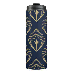 Bouteilles Isothermes Plume de paon : Paisley floral