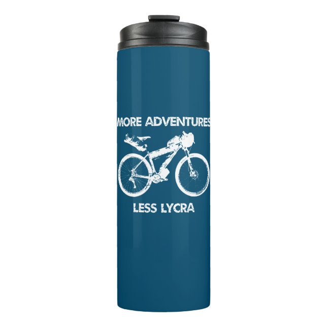 Bouteilles Isothermes Plus d'Aventures Moins Lycra Bikepacking (Devant)