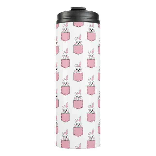 Bouteilles Isothermes Pocket Pet Bunny Motif (Devant)