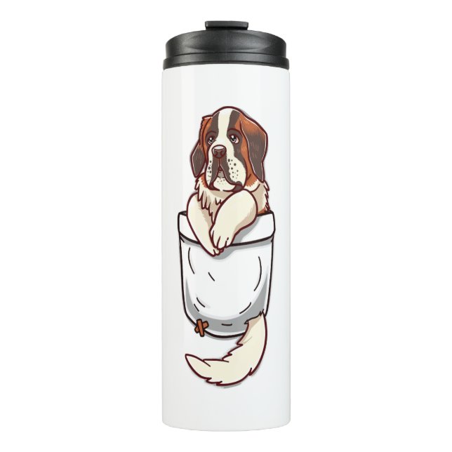 Bouteilles Isothermes Pocket St Bernard Puppy (Devant)