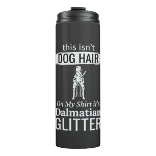 Bouteilles Isothermes Poils de chien Dalmatien Paillettes Drôle d'animal