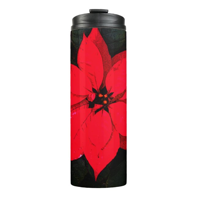 Bouteilles Isothermes Poinsettia 6078 (Devant)