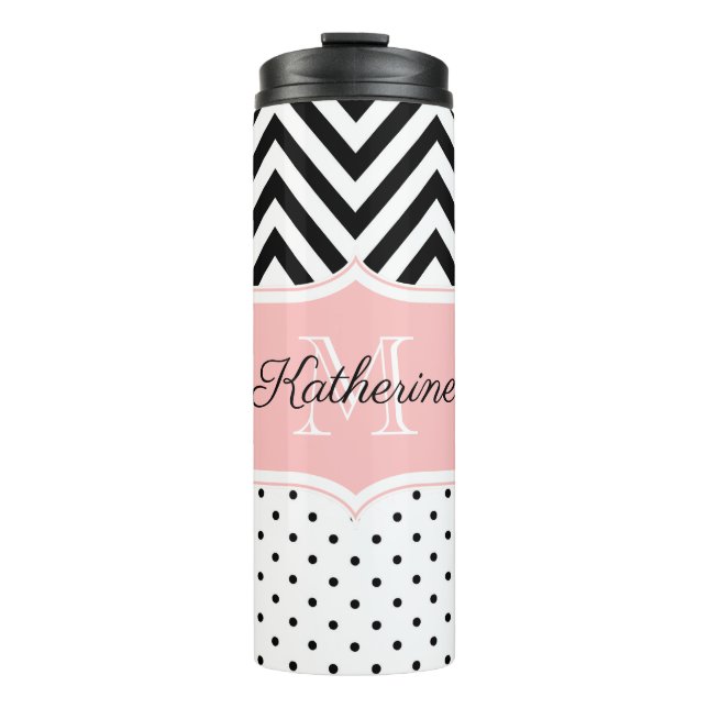 Bouteilles Isothermes Points mignons et Chevron (Devant)