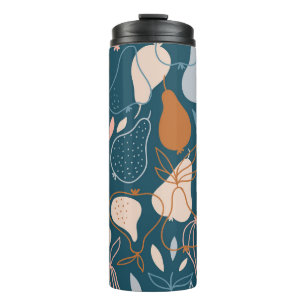 Bouteilles Isothermes Poire élégante : Motif noir scandinave