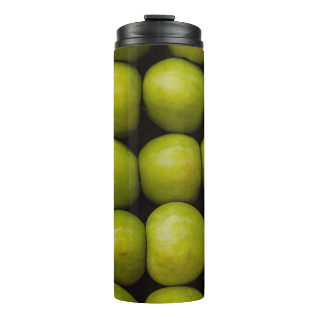 Bouteilles Isothermes Pommes fruits aliments pommes vertes (Devant)