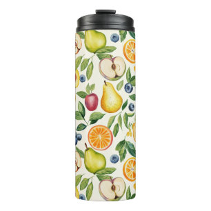 Bouteilles Isothermes Pommes Poires Myrtilles Oranges Fruits