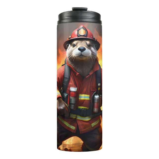 Bouteilles Isothermes Pompier Otter, (Devant)