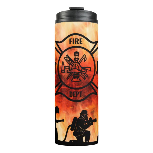Bouteilles Isothermes Pompiers Maltese Cross Thermal Tumbler (Devant)